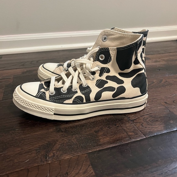 Converse Chuck Taylor 70 High ‘Cow Print” - Picture 3 of 6